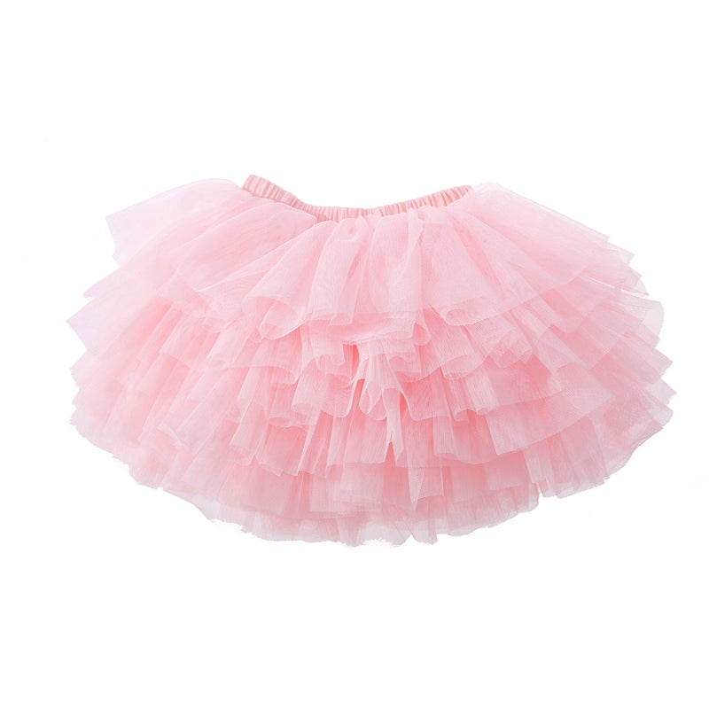 elamccor Baby Girls' Tutu Skirt Toddler 6 Layered Tulle Tutus 1-8T - Image 2
